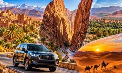Ouarzazate to Merzouga Private Transfer via Todra Gorge
