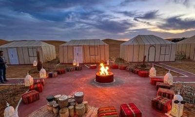 3 Day Fes to Marrakech Desert Tour Luxury Camp and Camel Ride