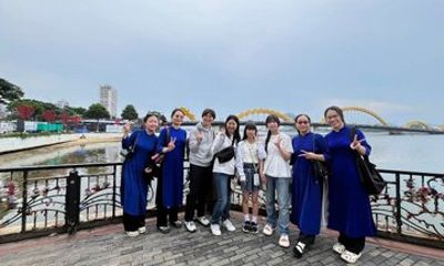 Private Da Nang City Tour by Motorbike with Ao Dai Rider