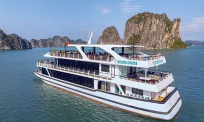 5 Star Halong Bay Day Cruise from Hanoi with Buffet and Jacuzzi