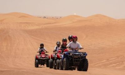 Dubai Quad Bike Experience–Self Drive Single ATV Desert Adventure