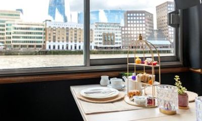 London Festive Thames Cruise with Festive Afternoon Tea or Dinner