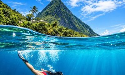 Sugar Beach Snorkeling St Lucia & Creole Lunch Experience