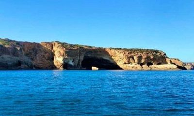 Rota Vicentina Lagos to Sagres Coastal Boat Adventure