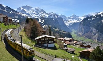 From Interlaken: Alpine Villages, Swiss Alps and Scenic Trains