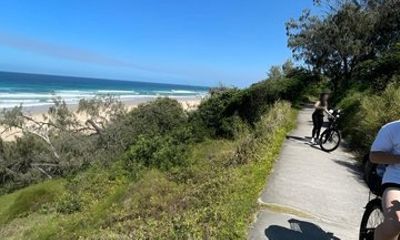 Noosa Southern Surf Beach Trail E-Bike Tour