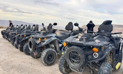 1-Hour Valleys and Landscapes through Cappadocia ATV Tour