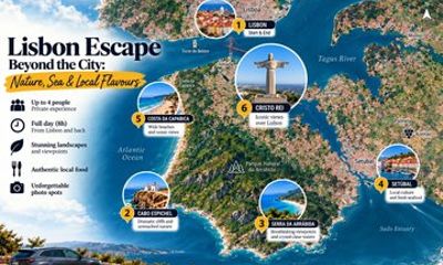 Lisbon Escape | Beyond the City: Nature, Sea and Local Flavors