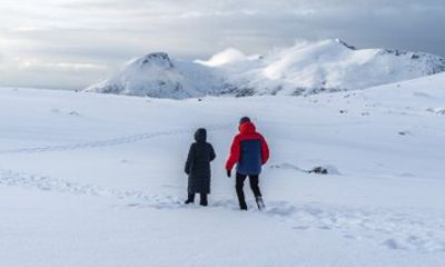 From Snow to Steam: Snowshoes and Sauna