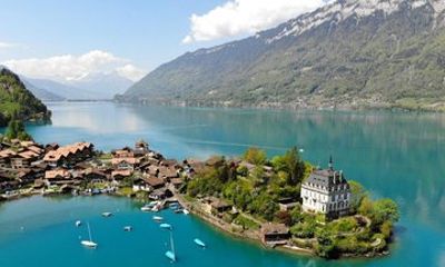 From Interlaken: Giessbach Waterfalls, Lake Cruise & Scenic train
