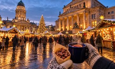 Berlin Christmas Markets Private Food Tour: 6 Tastings & 2 Drinks