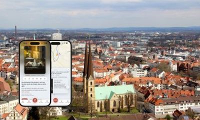 Self-guided podcast tour The Bielefeld Simulation