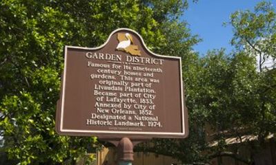New Orleans Garden District Self Guided Walking Tour GPS APP