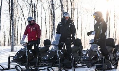 Electric Snowmobile Adventure in Northern Norway