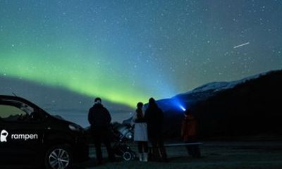Hunt for the Northern Lights in the Arctic Night