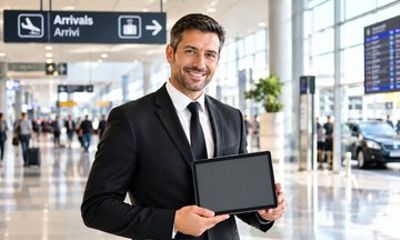 FCO Airport to Rome Luxury Private Arrival Transfer