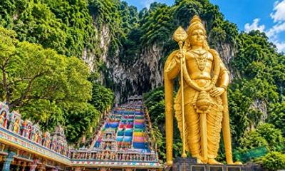 Kuala Lumpur Batu Caves Half Day Tour with Pick Up Options