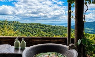 Tagaytay Escape Taal Boat Ride Kawa Bath and Full Body Massage