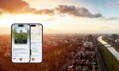 Self-guided podcast tour Ludwigshafen's path from gray to green