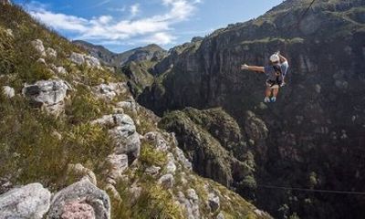 Cape Canopy Zipline and Ostrich Farm Full Day Tour from Cape Town
