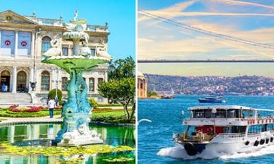 Dolmabahce Palace Harem and Bosphorus Cruise with Audio Guides