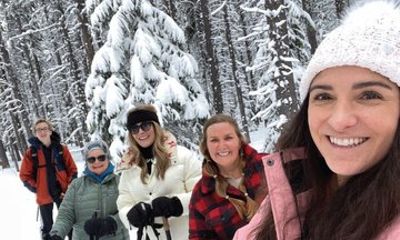 Glacier National Park–Scenic Drive + Snowshoe Trek (5-6 hours)