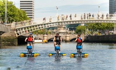 Hydrobike Adventure on the River Liffey