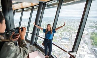 Sky Tower Auckland Observation Deck with 360 Degree City Views