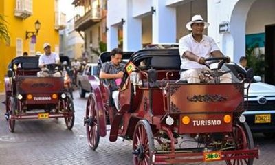 Electric Car Tour of the Walled City of Cartagena