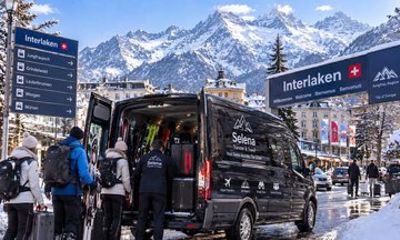 Private Transfer from Interlaken to Zermatt with Ski Van