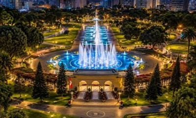 Night Tour Lima Pisco and Metropolitan and water show