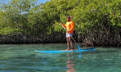 Paddleboarding and Boca Chica Beach