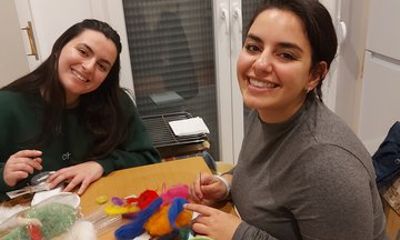 Create Your Own Evil Eye Needle Felting Workshop in Paros