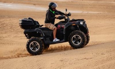 Quad Rental in Sal Cape Verde 8 Hours Loncin Wolf 300