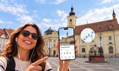 Sibiu Self Guided Tour of the City with Eyes
