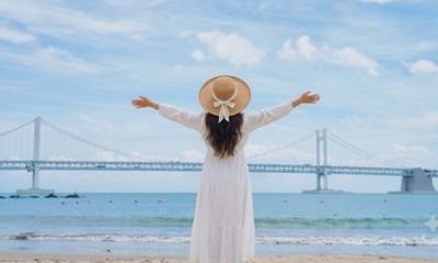 Busan Photo Shoot at Gwangalli Beach