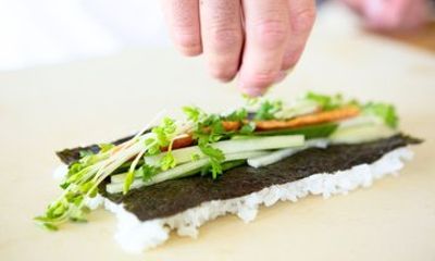Fun Sushi Making Class at a Trendy Bar in Washington DC