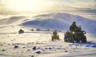 Winter Exclusive Reykjavik Sunrise ATV Tour