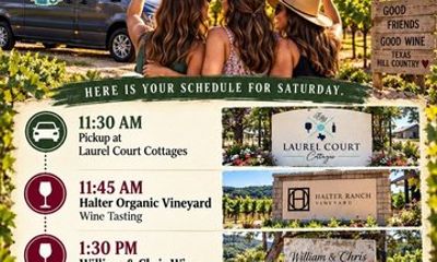 Private Full Day Wine Tour in Fredericksburg