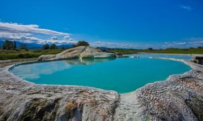 From Kutaisi Cathedral Monastery Cave Museum and Hot Pools Tour