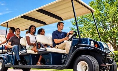 St. Augustine Private Golf Cart Rental with Chauffeur
