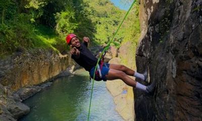Puerto Rico Rappelling Adventure at Rainforest