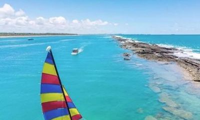 Excursion to French Beach with Tour Guide leaving from Maceió