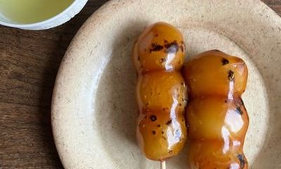 Kyoto Mitarashi Dango Making and Japanese Tea Experience