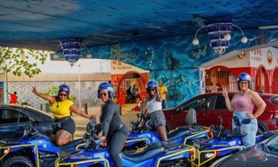 ATV City Tour with Beach Stop in Willemstad Curacao