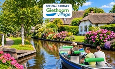 Giethoorn Self Drive Boat Tour from Amsterdam
