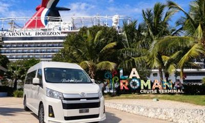 Transfer from PUJ Airport to La Romana Cruise Terminal