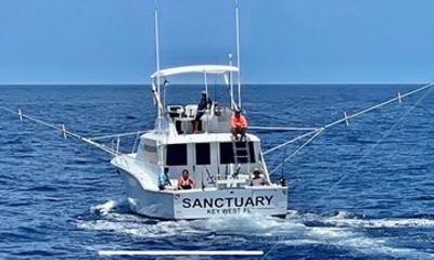 Key West 6Hour Private Fishing Charter on 47' Hatteras