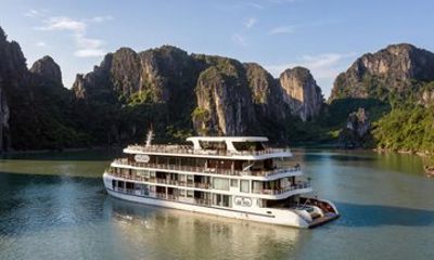 Ha Long Bay Ultimate Luxury Cruise with Premium Suites from Hanoi