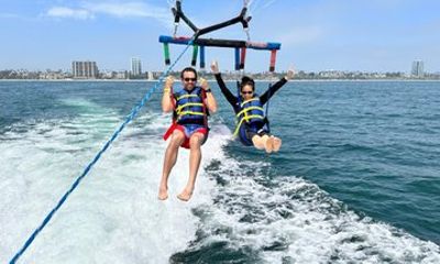 Long Beach Private Parasailing Charter for up to 12